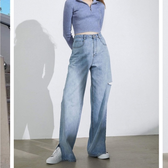 Wide Leg, Baggy Denim - Picture 1 of 7